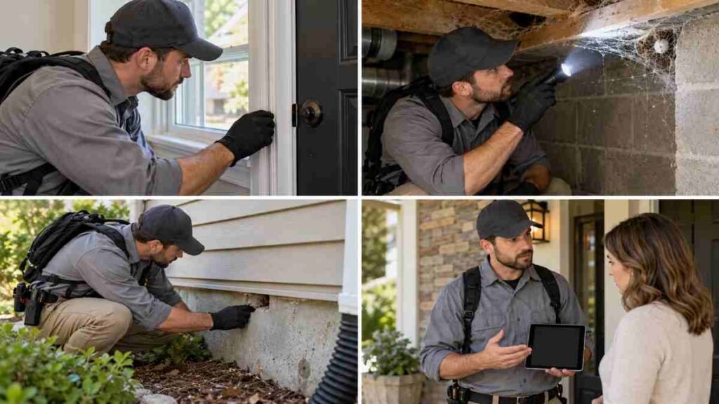 What to Expect From a Professional Spider Inspection